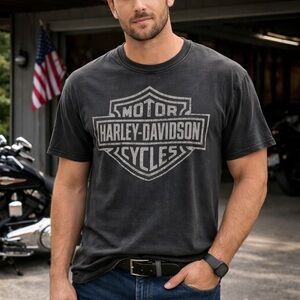 Harley-Davidson Wounded Warrior Project Graphic Tee XL Made in USA